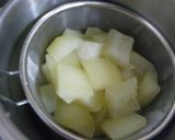 圧力鍋で冬瓜と鶏手羽元の煮込み作り方2写真