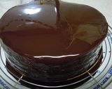 チョコレートケーキ♬　グラサージュ作り方23写真