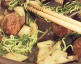 簡単うまい!とろとろ茄子と肉だんご炒め作り方3写真
