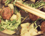 簡単うまい！とろとろ茄子と肉だんご炒め作り方3写真