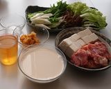冬に体が温まる♪白味噌豆乳鍋　作り方1写真