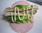 パン耳をはさんで簡単サンド！作り方1写真
