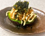 アボカドの納豆のせ♪マヨと韓国海苔がけ作り方4写真
