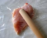 ひとくちチキンロールステーキ作り方1写真