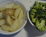鶏肉とジャガイモのさっぱり焼き作り方3写真