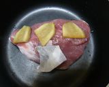 １０分煮るだけ！紅茶煮豚☆ゆずダレで作り方1写真