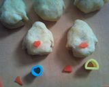 キャラ弁♡コマネチ（ウサビッチ）作り方3写真