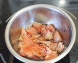 コク旨☆鶏肉の炊き込みご飯作り方1写真
