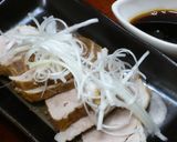 １０分煮るだけ！紅茶煮豚☆ゆずダレで作り方8写真