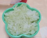 キャラ弁❤型抜きでニ色おにぎり❤作り方5写真