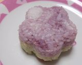 キャラ弁❤型抜きでニ色おにぎり❤作り方7写真