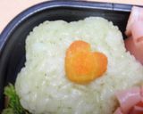 キャラ弁❤型抜きでニ色おにぎり❤作り方8写真