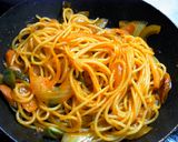 ちょっぴりお洒落なナポリタン♪作り方5写真