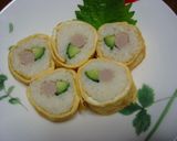 懐かしの卵巻き寿司作り方5写真