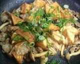 豚肉と厚揚げの味噌炒め作り方4写真