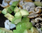 アボカドと竹輪の海苔胡麻炒め作り方6写真