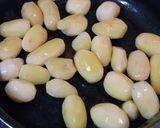 ご飯にあう、コロコロ芋のコンビーフ焼き作り方3写真