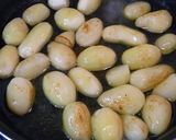 ご飯にあう、コロコロ芋のコンビーフ焼き作り方4写真