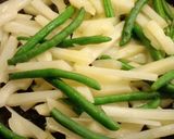 芋インゲン肉絲★簡単ワンプレートごはん作り方1写真