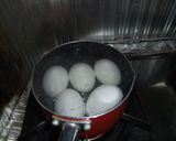 めんつゆだけで！煮卵風★味付け卵作り方1写真