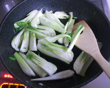 チンゲン菜と豆腐のとろ～り中華風作り方6写真