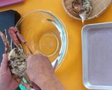 ワタリガニの和風アヒージョ【食遺産】作り方1写真