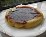 フライパンで作る　チーズケーキ作り方3写真