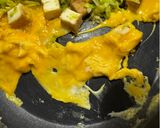 塩昆布の旨み！厚揚げとキャベツのふわふわ卵炒め作り方6写真