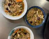 簡単中華風味噌親子丼味根菜茄子甘酢酢豚作り方15写真