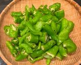 とうがらしorピーマンししとうとじゃこの炊いたん作り方1写真