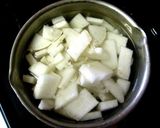 大根と豆乳の中華粥風キムチスープ♪作り方2写真