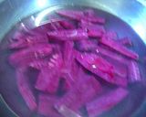 むらさき芋の豆腐和え☆作り方1写真