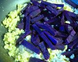 むらさき芋の豆腐和え☆作り方5写真