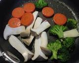 鰤と温野菜のマスタードソース作り方4写真