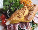 大人飯【粒マスタードを食べる焼サンド】作り方12写真