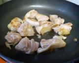 鶏とおいものハニーマスタード照り焼き風作り方3写真