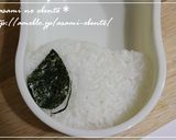 簡単キャラ弁＊詰めるだけ！スヌーピー弁♪作り方3写真