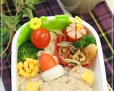 簡単キャラ弁☆型紙deリラックマ作り方7写真