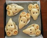 シナモン＆アップルのねずみパン作り方13写真