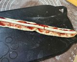 ラズベリー&クリームチーズクランブルパン作り方6写真