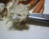 蟹のゆで方　せいこがに、香箱蟹の食べ方作り方7写真