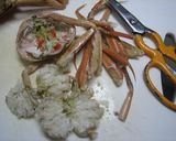 蟹のゆで方　せいこがに、香箱蟹の食べ方作り方8写真