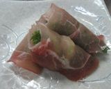 簡単☆チーズ生ハム作り方3写真
