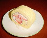 ♪簡単ふわふわいちごのロールケーキ♪作り方6写真