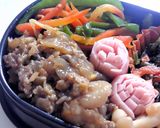 すき焼きみたいな牛キャベ卵とじ作り方7写真