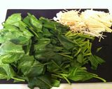 ほうれん草のゴマ和え焼きうすあげ入り作り方1写真