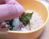 くっつかない食べやすい！我が家ののり弁♪作り方2写真