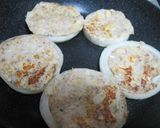 さば缶利用のオニオンリングハンバーグ作り方5写真