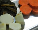 コラーゲンたっぷり♪鶏と根菜の美肌スープ作り方4写真