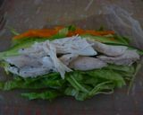 手軽で美味しい◎蒸し鶏の生春巻き作り方4写真